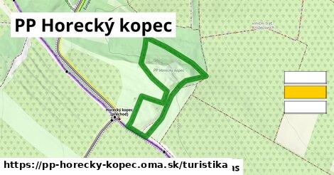 PP Horecký kopec Turistické trasy  