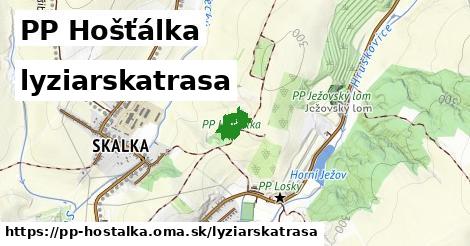 PP Hošťálka Lyžiarske trasy  