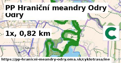 PP Hraniční meandry Odry Cyklotrasy iná 
