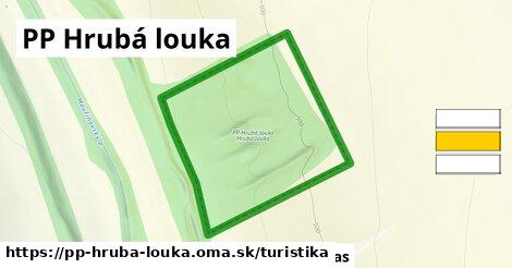 PP Hrubá louka Turistické trasy  