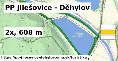 PP Jilešovice - Děhylov Turistické trasy  