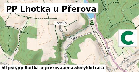 PP Lhotka u Přerova Cyklotrasy  