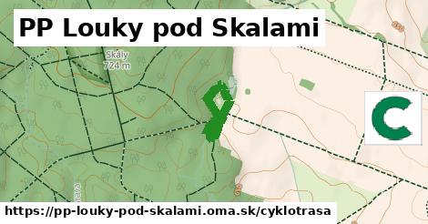 PP Louky pod Skalami Cyklotrasy  