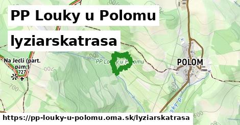 PP Louky u Polomu Lyžiarske trasy  