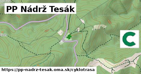 PP Nádrž Tesák Cyklotrasy  