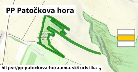 PP Patočkova hora Turistické trasy  