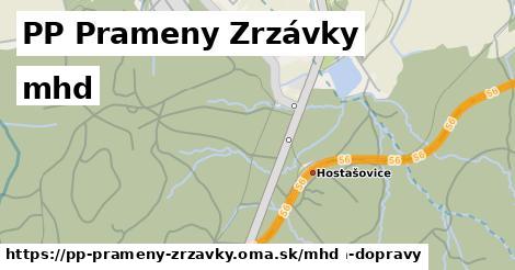 PP Prameny Zrzávky Doprava  