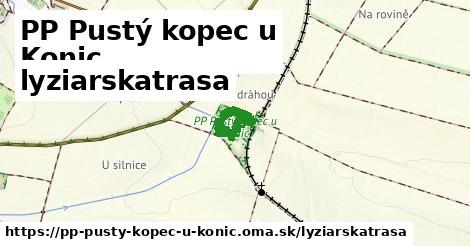 PP Pustý kopec u Konic Lyžiarske trasy  
