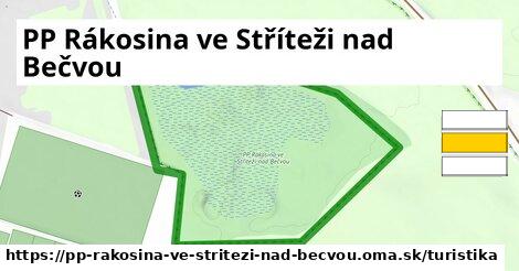 PP Rákosina ve Stříteži nad Bečvou Turistické trasy  