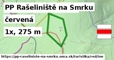 PP Rašeliniště na Smrku Turistické trasy červená iná