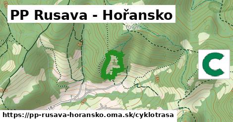 PP Rusava - Hořansko Cyklotrasy  