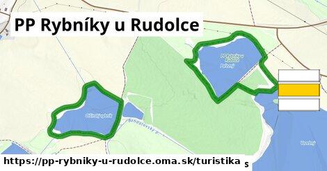 PP Rybníky u Rudolce Turistické trasy  