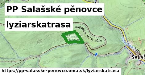PP Salašské pěnovce Lyžiarske trasy  