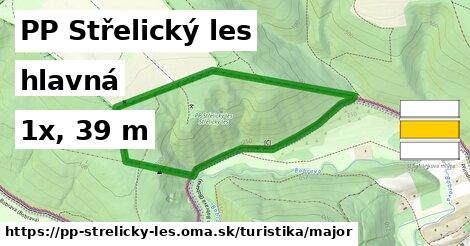 PP Střelický les Turistické trasy hlavná 