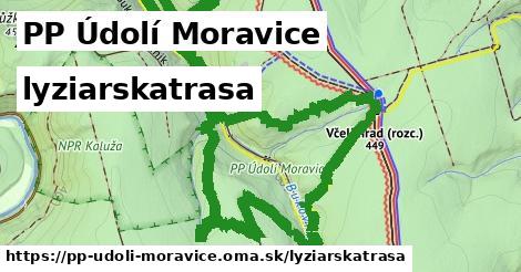PP Údolí Moravice Lyžiarske trasy  