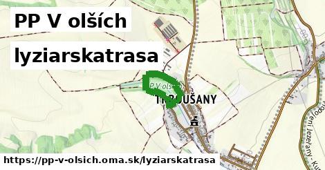 PP V olších Lyžiarske trasy  