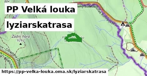 PP Velká louka Lyžiarske trasy  
