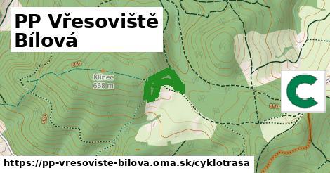 PP Vřesoviště Bílová Cyklotrasy  