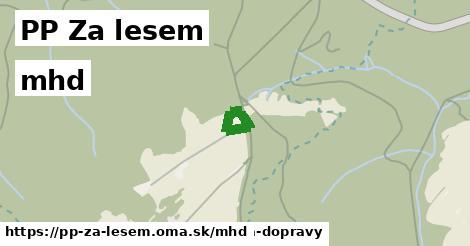 PP Za lesem Doprava  