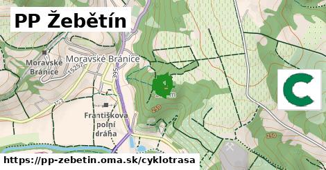 PP Žebětín Cyklotrasy  