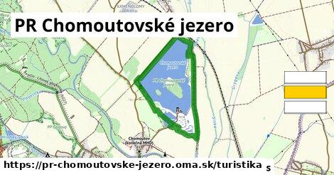 PR Chomoutovské jezero Turistické trasy  