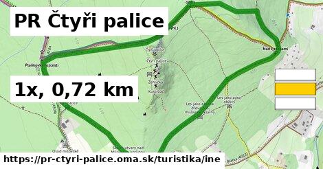 PR Čtyři palice Turistické trasy iná 