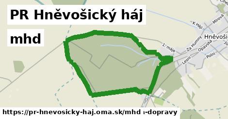 PR Hněvošický háj Doprava  