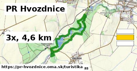 PR Hvozdnice Turistické trasy  