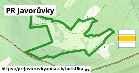 PR Javorůvky Turistické trasy  