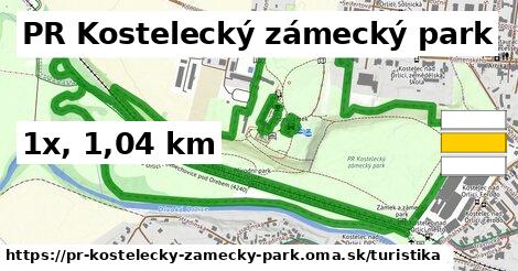 PR Kostelecký zámecký park Turistické trasy  