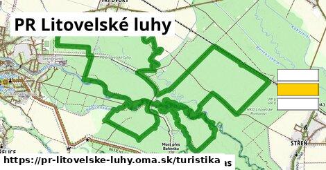 PR Litovelské luhy Turistické trasy  