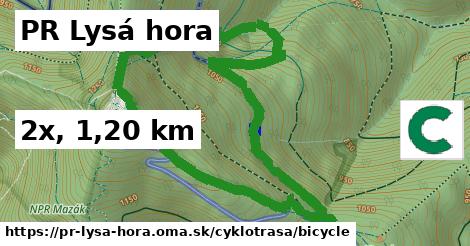 PR Lysá hora Cyklotrasy bicycle 