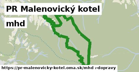 PR Malenovický kotel Doprava  