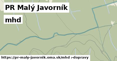 PR Malý Javorník Doprava  