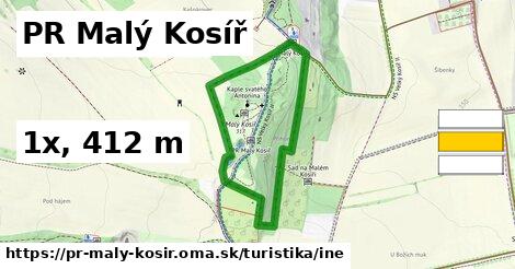 PR Malý Kosíř Turistické trasy iná 