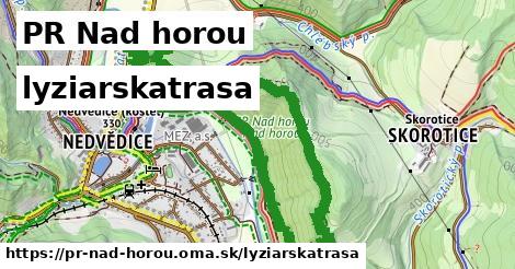 PR Nad horou Lyžiarske trasy  