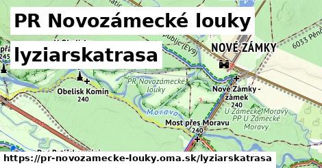 PR Novozámecké louky Lyžiarske trasy  