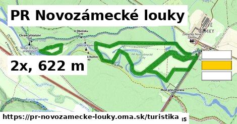 PR Novozámecké louky Turistické trasy  