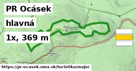 PR Ocásek Turistické trasy hlavná 