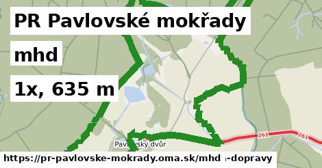 PR Pavlovské mokřady Doprava  