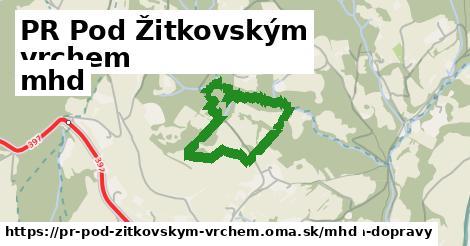 PR Pod Žitkovským vrchem Doprava  