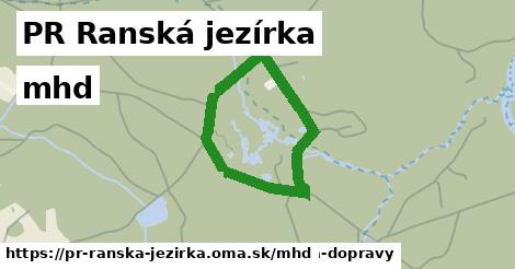 PR Ranská jezírka Doprava  