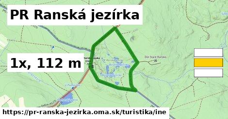 PR Ranská jezírka Turistické trasy iná 