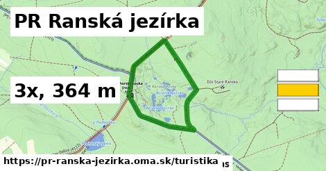 PR Ranská jezírka Turistické trasy  