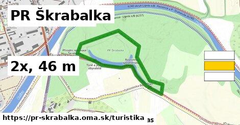 PR Škrabalka Turistické trasy  