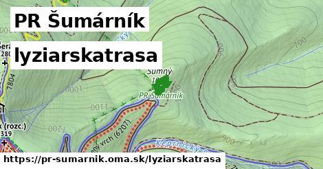 PR Šumárník Lyžiarske trasy  