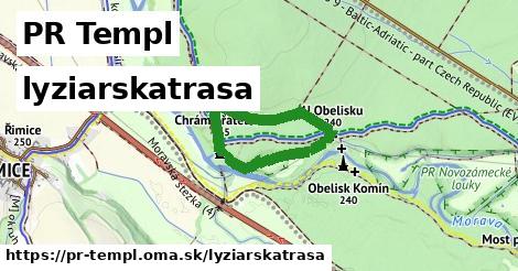 PR Templ Lyžiarske trasy  