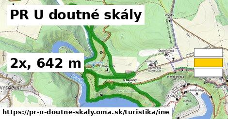 PR U doutné skály Turistické trasy iná 
