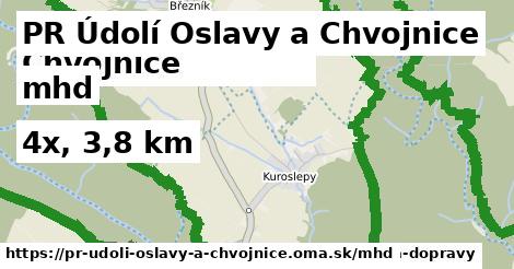 PR Údolí Oslavy a Chvojnice Doprava  