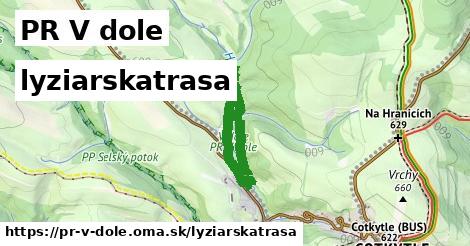 PR V dole Lyžiarske trasy  